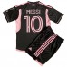 Cheap Inter Miami Lionel Messi #10 Away Football Kit Children 2023-24 Short Sleeve (+ pants)